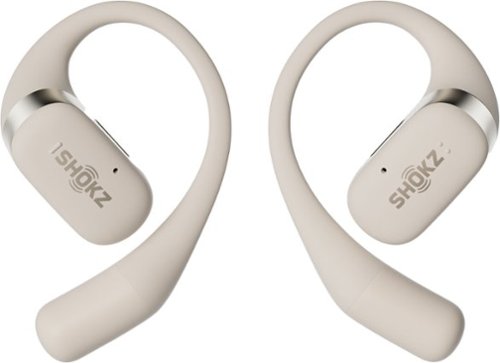 Shokz - OpenFit Open-Ear True Wireless Earbuds - Beige