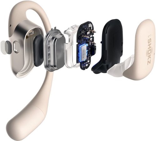Shokz - OpenFit Open-Ear True Wireless Earbuds - Beige