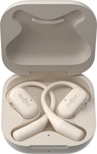 Shokz - OpenFit Open-Ear True Wireless Earbuds - Beige