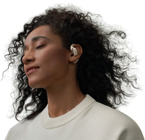 Shokz - OpenFit Open-Ear True Wireless Earbuds - Beige