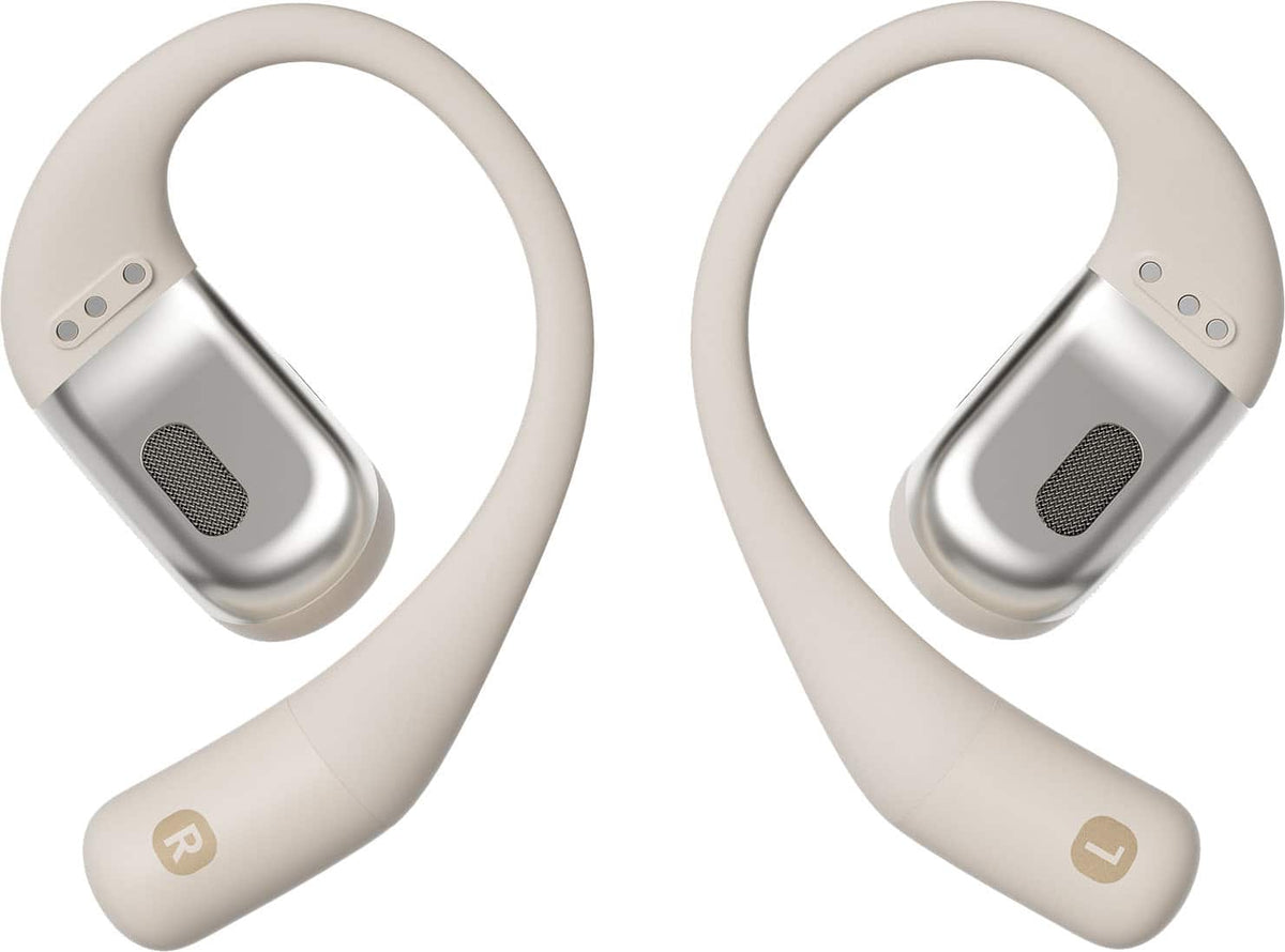 Shokz - OpenFit Open-Ear True Wireless Earbuds - Beige