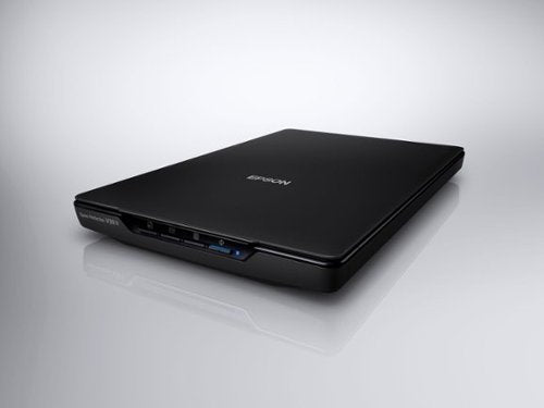 Epson - Perfection V39 II Color Photo and Document Flatbed Scanner - Black