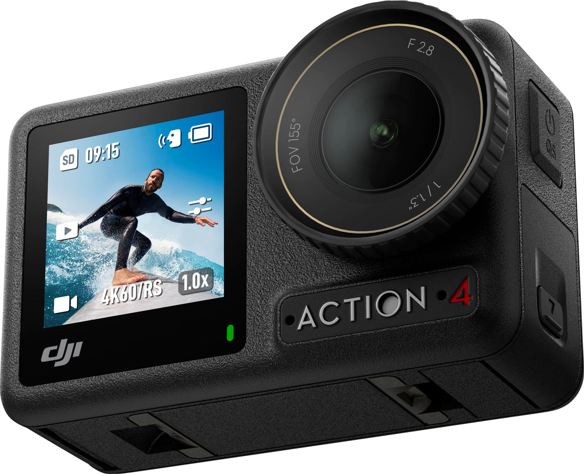DJI - Osmo Action 4 4K Action Camera Standard Bundle - Gray