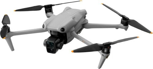 DJI - Air 3 Fly More Combo Drone and RC 2 Remote Control with Built-in Screen - Gray