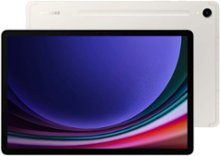 Samsung - Geek Squad Certified Refurbished Galaxy Tab S9 - 11" 256GB - Wi-Fi - with S-Pen - Beige