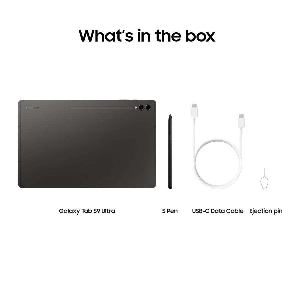 Samsung - Geek Squad Certified Refurbished Galaxy Tab S9 Ultra - 14.6" 256GB - Wi-Fi - with S-Pen - Graphite