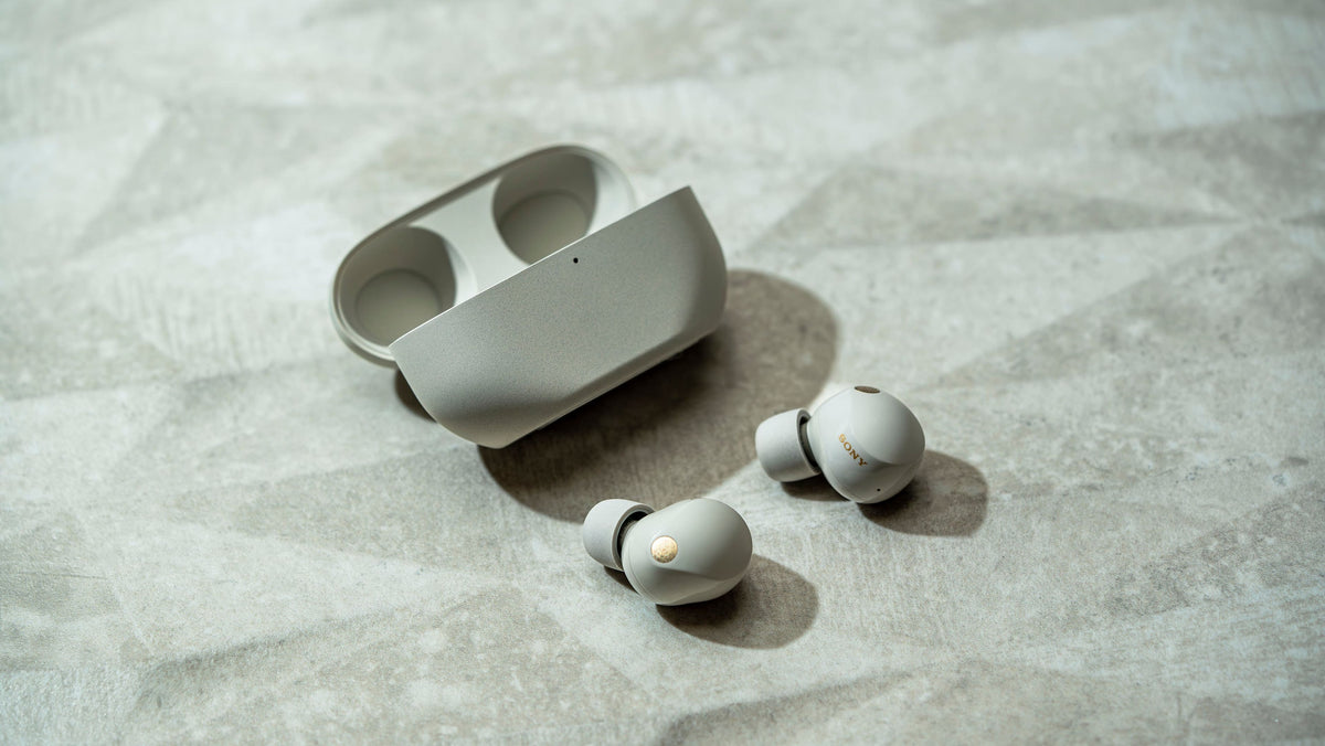 Sony - WF-1000XM5 True Wireless Noise Cancelling Earbuds - Silver