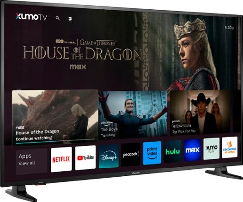 Pioneer - 55" Class LED 4K UHD Smart Xumo TV
