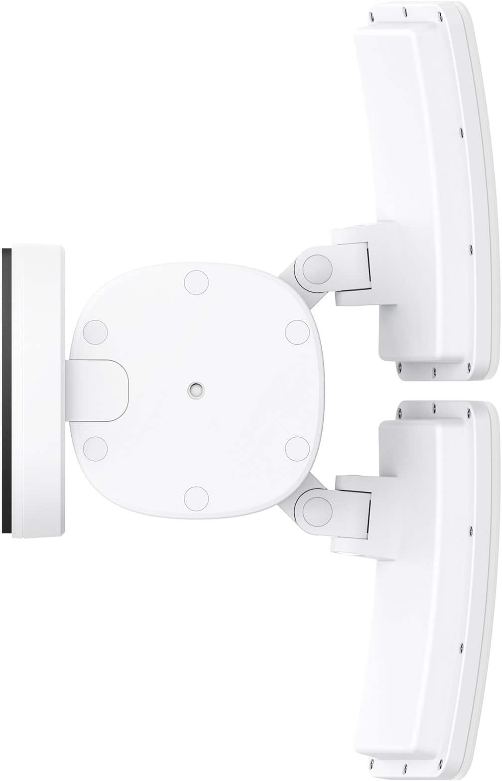 eufy - E340 Outdoor Wired 3K PTZ Security Camera with Floodlights and Dual Lens - White