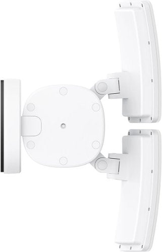 eufy - E340 Outdoor Wired 3K PTZ Security Camera with Floodlights and Dual Lens - White