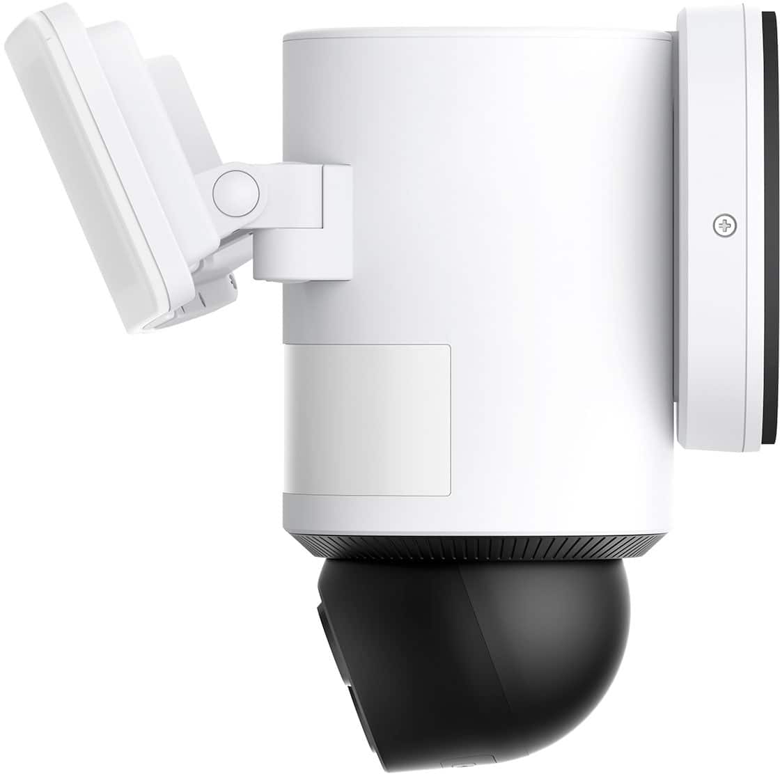 eufy - E340 Outdoor Wired 3K PTZ Security Camera with Floodlights and Dual Lens - White