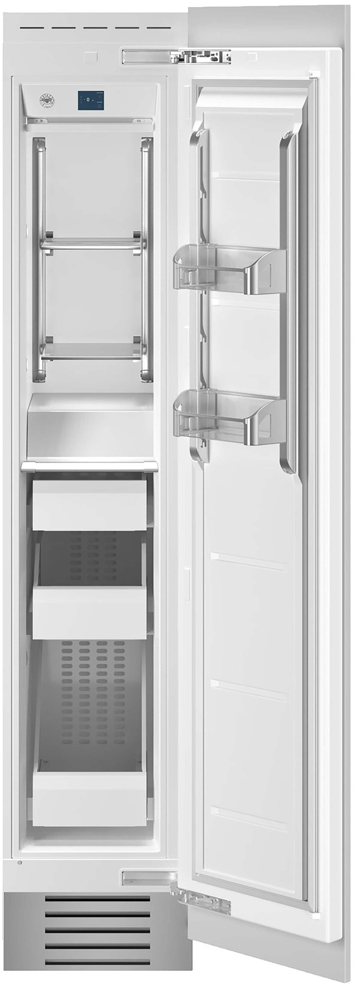 Bertazzoni - 8.2 cu ft Built-in Freezer Column with Interior TFT touch & Scroll Interface