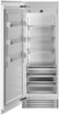 Bertazzoni - 30 in. Wide 17.4 cu ft Built-in Refrigerator Column with Interior TFT touch & Scroll Interface - Custom Panel Ready