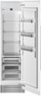 Bertazzoni - 24 in. Wide 13.0 cu ft Built-in Refrigerator Column with Interior TFT touch & Scroll Interface - Custom Panel Ready