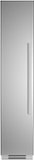 Bertazzoni - 8.2 cu ft Built-in Freezer Column with Interior TFT touch & Scroll Interface - Stainless Steel