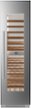 Bertazzoni - 12.9 cu.ft Built-in Wine Column with Interior TFT touch & Scroll Interface - Stainless Steel