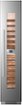 Bertazzoni - 8.4 cu.ft Built-in Wine Column with Interior TFT touch & Scroll Interface - Stainless Steel