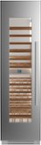 Bertazzoni - 12.9 cu.ft Built-in Wine Column with Interior TFT touch & Scroll Interface - Stainless Steel
