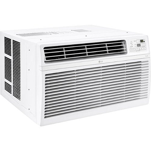 LG - 700 Sq. Ft. 14,000 BTU Smart Window Air Conditioner - White