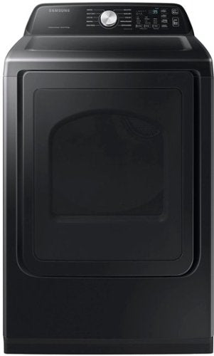 Samsung - 7.4 Cu. Ft. Smart Electric Dryer with Sensor Dry - Black