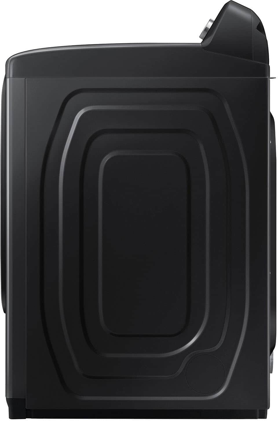 Samsung - 7.4 Cu. Ft. Smart Electric Dryer with Sensor Dry - Black