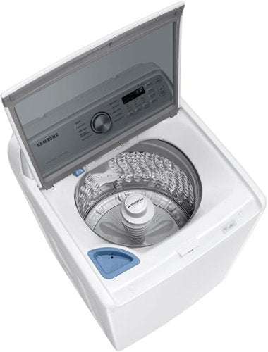 Samsung - 4.6 Cu. Ft. High-Efficiency Smart Top Load Washer with ActiveWave Agitator - White