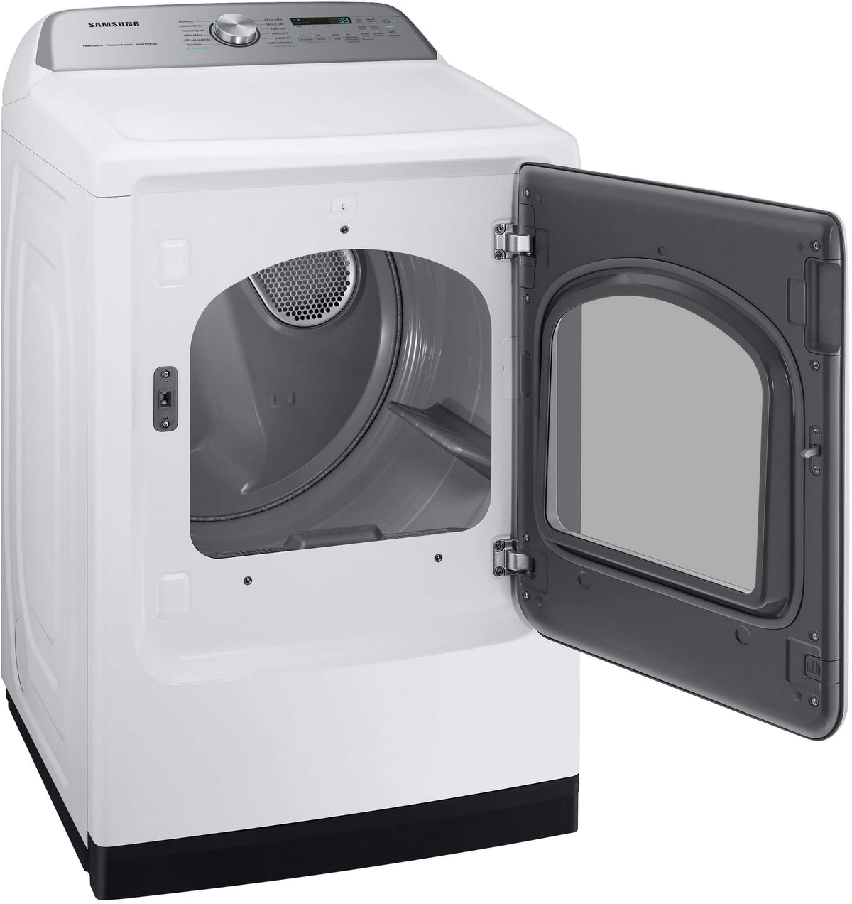 Samsung - 7.4 Cu. Ft. Smart Electric Dryer with Steam Sanitize+ - White