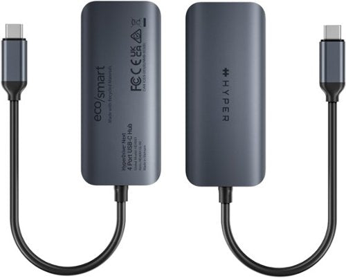 Hyper - HyperDrive Next​ 6 Port USB-C Hub, 4K HDMI, 1 USB-C, 2 USB-A, travel dock for MacBook and Windows PC - Midnight Blue