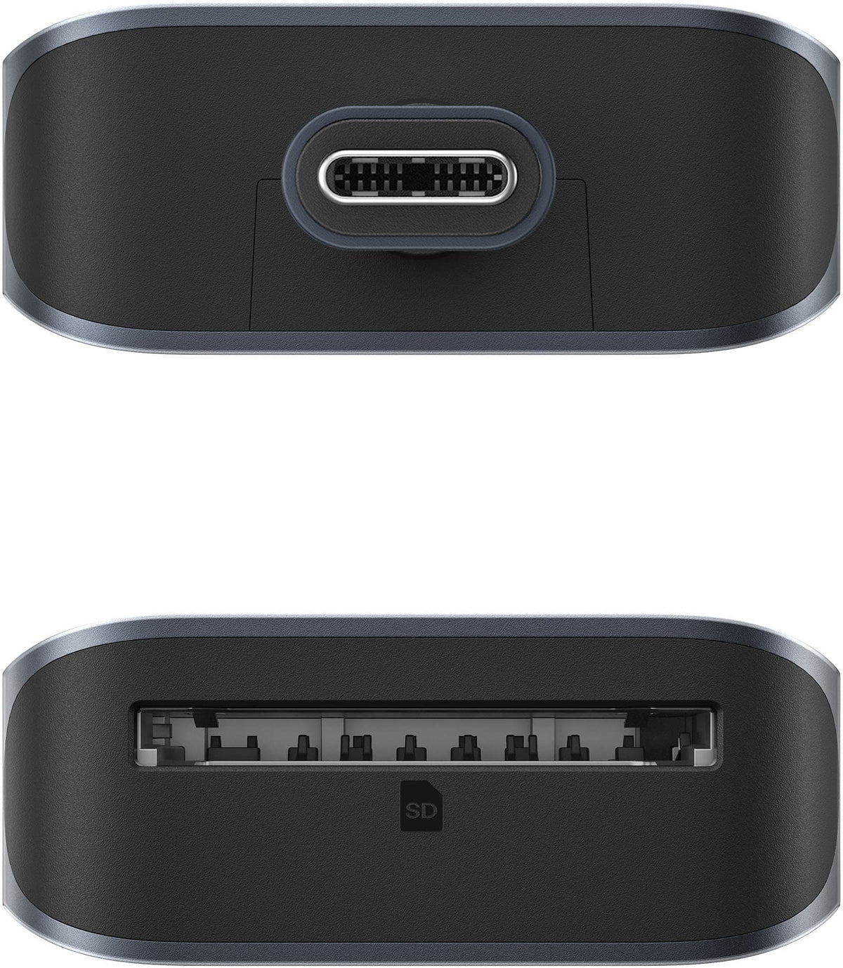 Hyper - HyperDrive Next​ 6 Port USB-C Hub, 4K HDMI, 1 USB-C, 2 USB-A, travel dock for MacBook and Windows PC - Midnight Blue