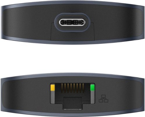 Hyper - HyperDrive Next​ 11 Port USB-C Hub, dual 4K HDMI, Ethernet, 2 USB-C, 2 USB-A, microSD/SD, travel dock for PC/Chromebook - Midnight Blue