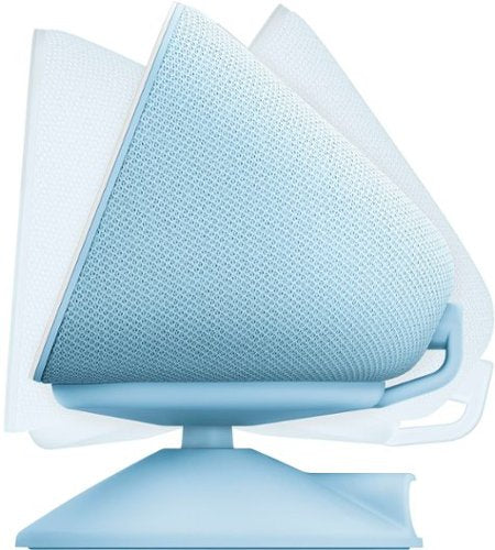 Amazon - Stand for Echo Show 5 (3rd Gen) - Adjustable stand with USB-C Charging Port (Echo Show not included) - Cloud Blue