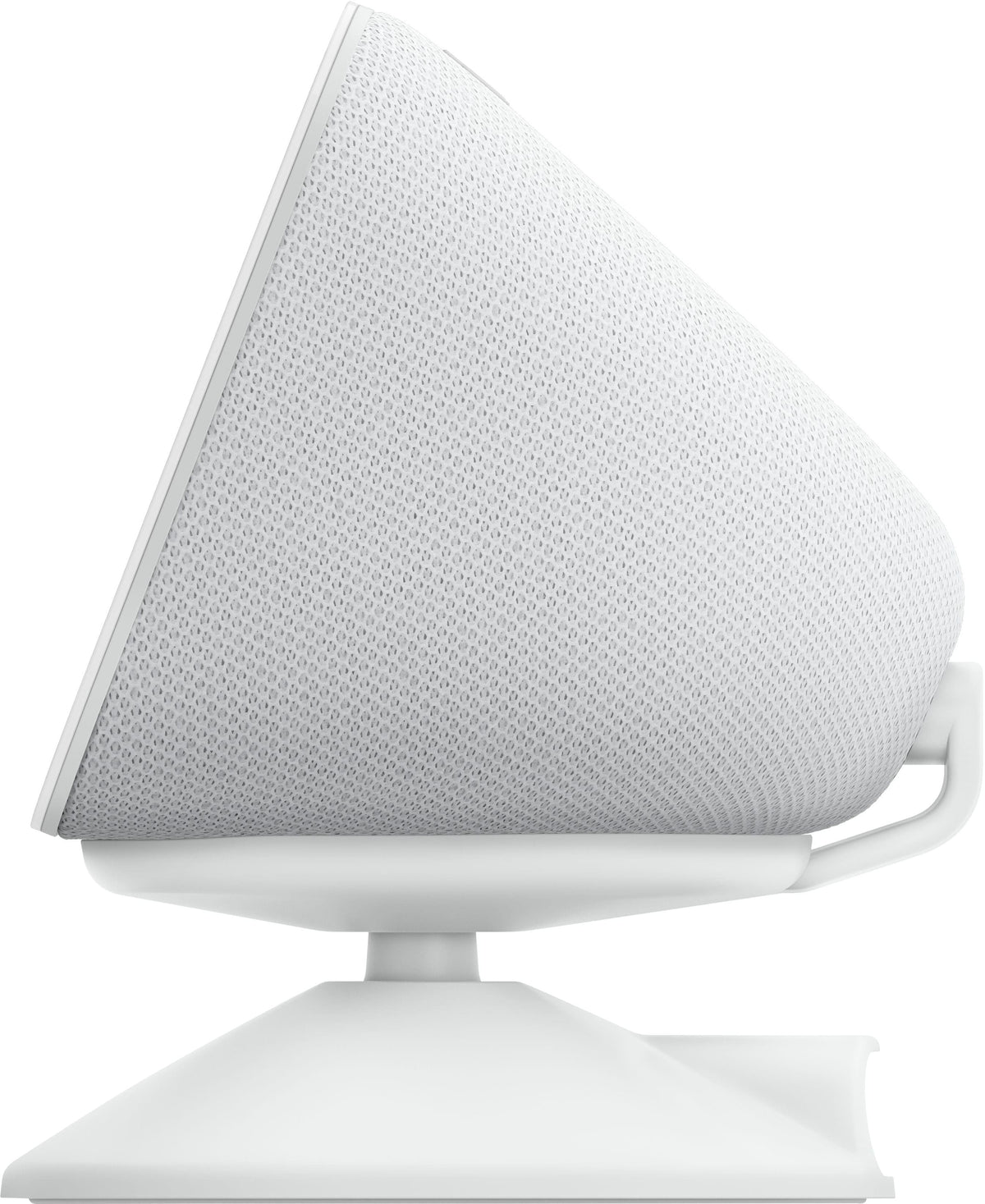 Amazon - Stand for Echo Show 5 (3rd Gen) - Adjustable stand with USB-C Charging Port (Echo Show not included) - Glacier White
