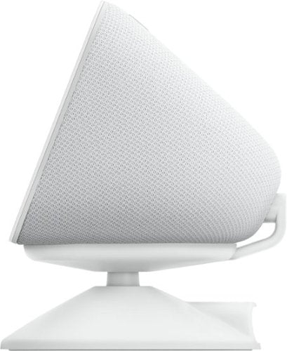 Amazon - Stand for Echo Show 5 (3rd Gen) - Adjustable stand with USB-C Charging Port (Echo Show not included) - Glacier White