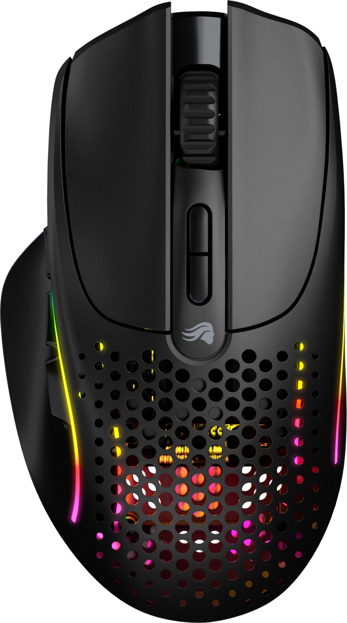 Glorious - Model I 2 Ultra Lightweight Wireless Optical Gaming Mouse with 9 Programmable Buttons - Wireless - Matte Black