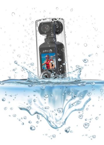 Minolta - MN4KP1 4K Video 16.0-Megapixel Waterproof Camcorder Bundle - Black