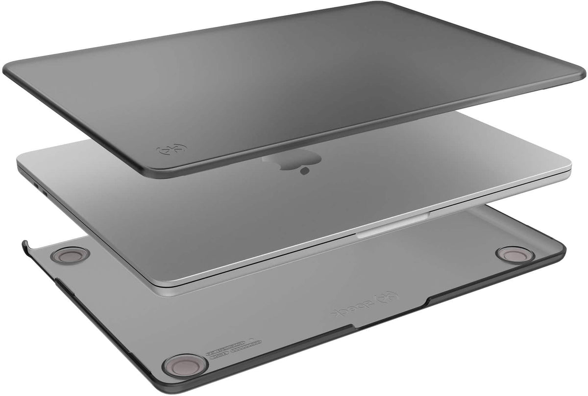 Speck - Smartshell Case for Macbook Air 13" M2/M3/M4/M5 (2022-2026) - Obsidian Grey
