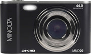 Minolta - MND20 44.0 Megapixel Digital Camera - Black