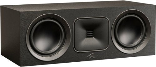 MartinLogan - Motion Foundation C1 2.5-Way Center Channel Speaker with Dual 5.5” Midbass Drivers (Each) - Black