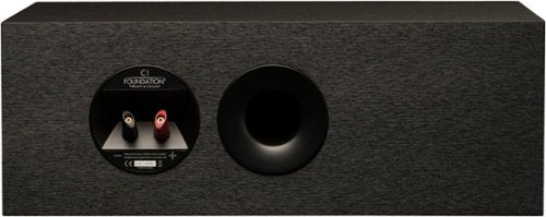 MartinLogan - Motion Foundation C1 2.5-Way Center Channel Speaker with Dual 5.5” Midbass Drivers (Each) - Black
