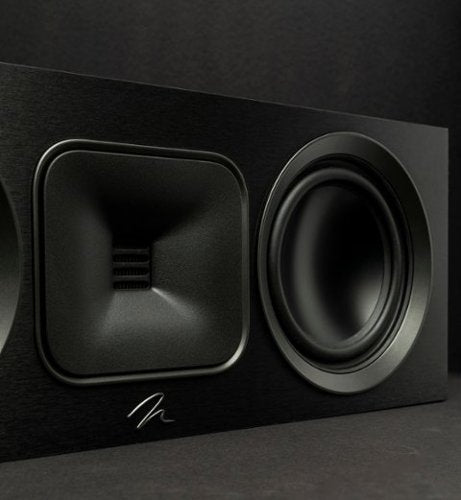 MartinLogan - Motion Foundation C1 2.5-Way Center Channel Speaker with Dual 5.5” Midbass Drivers (Each) - Black