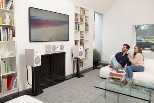 MartinLogan - Motion Foundation C1 2.5-Way Center Channel Speaker with Dual 5.5” Midbass Drivers (Each) - Black