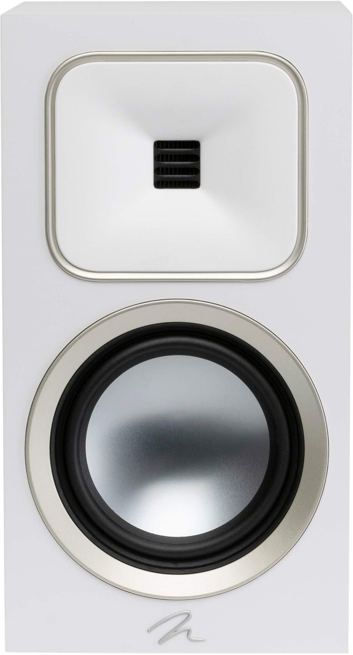 MartinLogan - Motion Foundation B1 2-Way Bookshelf Speaker with 5.5” Midbass Driver (Each) - Satin White