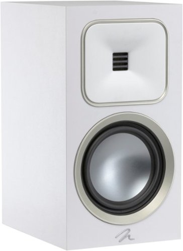 MartinLogan - Motion Foundation B1 2-Way Bookshelf Speaker with 5.5” Midbass Driver (Each) - Satin White