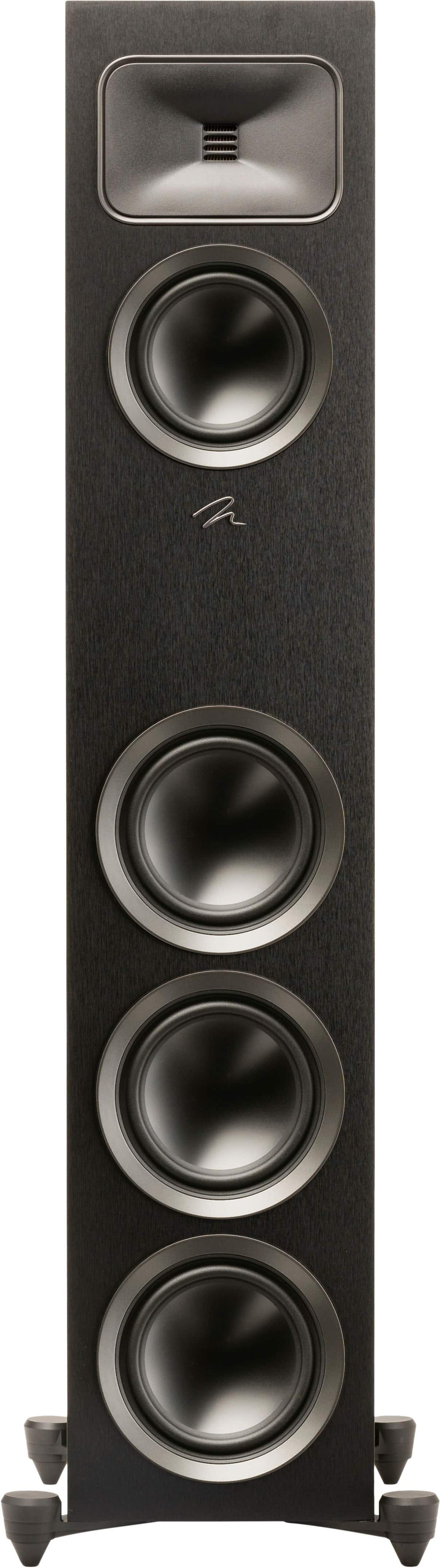 MartinLogan - Motion Foundation F2 3-Way Floorstanding Speaker with 5.5” Midrange and Triple 6.5” Bass Drivers (Each) - Black