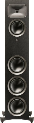 MartinLogan - Motion Foundation F2 3-Way Floorstanding Speaker with 5.5” Midrange and Triple 6.5” Bass Drivers (Each) - Black
