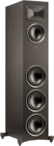 MartinLogan - Motion Foundation F2 3-Way Floorstanding Speaker with 5.5” Midrange and Triple 6.5” Bass Drivers (Each) - Black