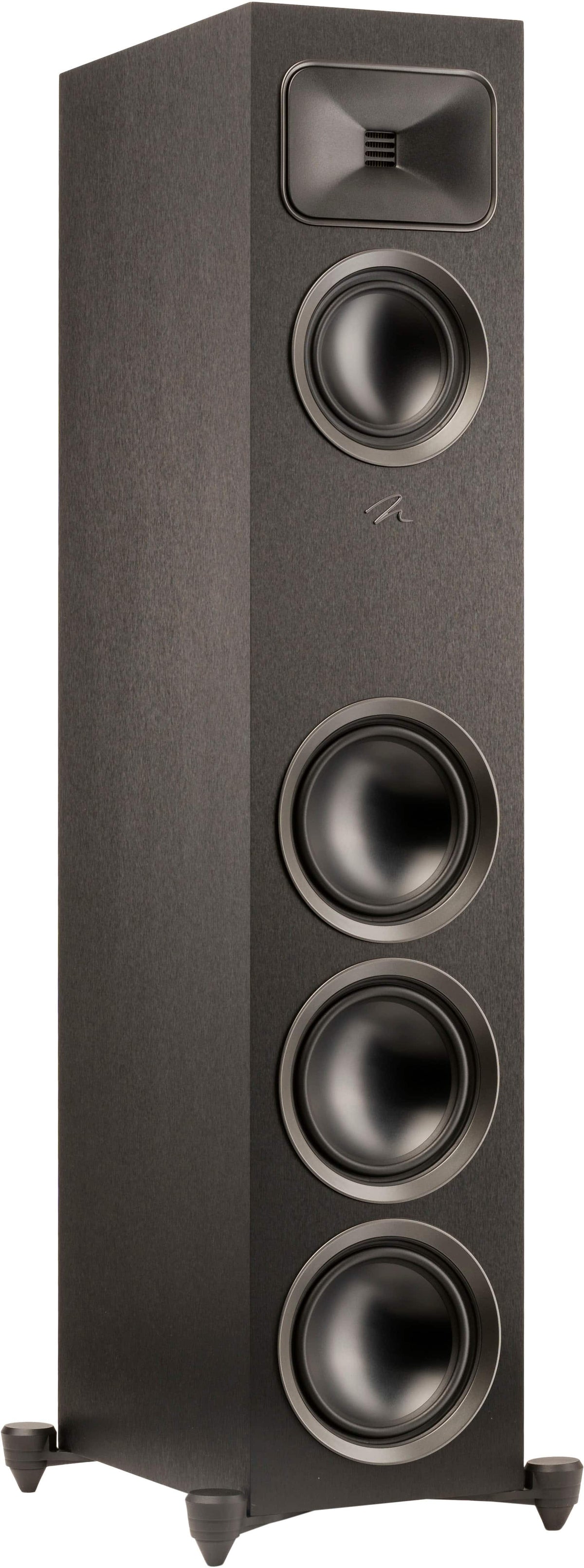 MartinLogan - Motion Foundation F2 3-Way Floorstanding Speaker with 5.5” Midrange and Triple 6.5” Bass Drivers (Each) - Black