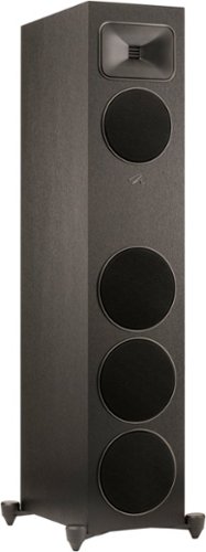 MartinLogan - Motion Foundation F2 3-Way Floorstanding Speaker with 5.5” Midrange and Triple 6.5” Bass Drivers (Each) - Black