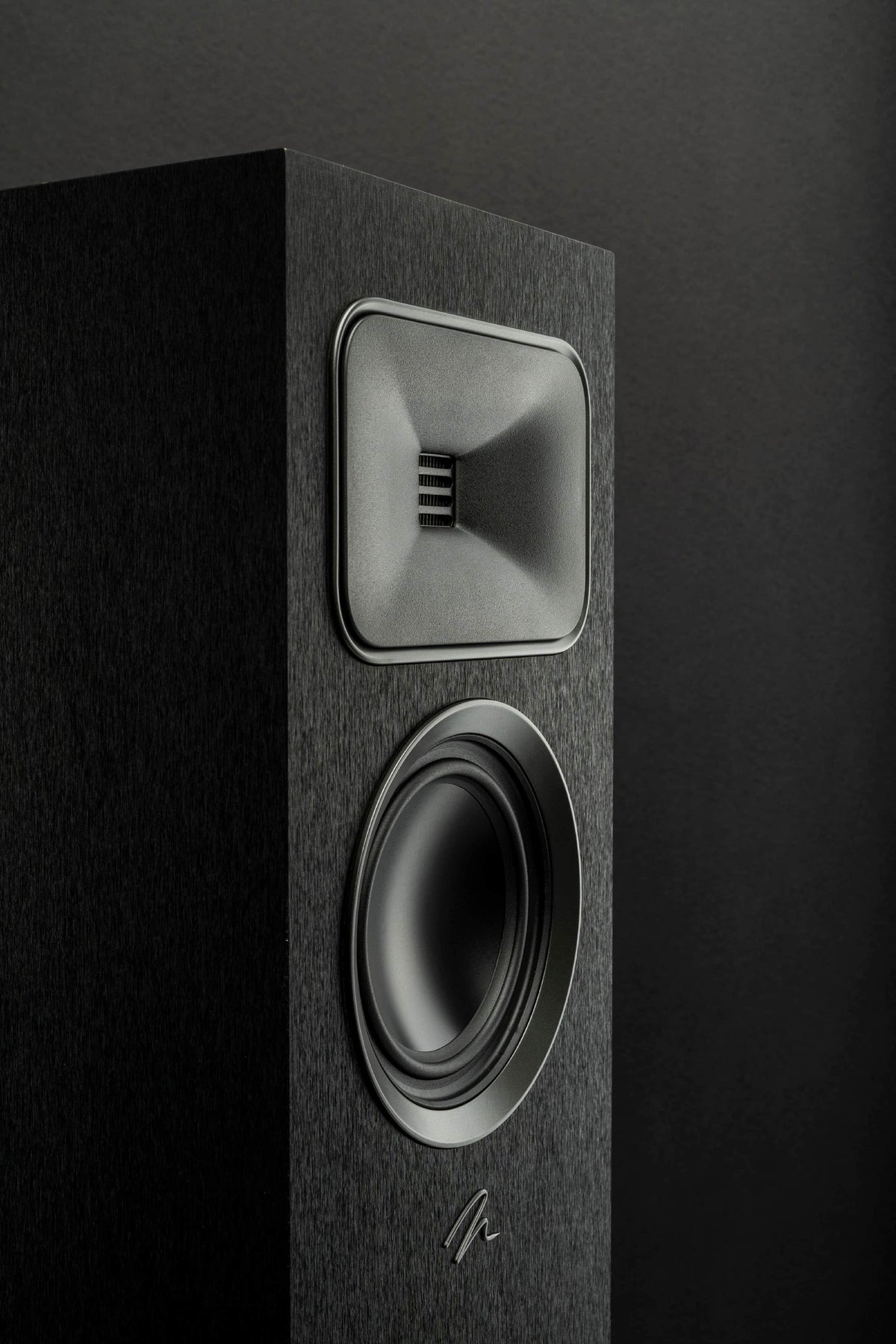 MartinLogan - Motion Foundation F2 3-Way Floorstanding Speaker with 5.5” Midrange and Triple 6.5” Bass Drivers (Each) - Black