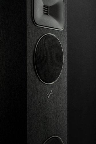 MartinLogan - Motion Foundation F2 3-Way Floorstanding Speaker with 5.5” Midrange and Triple 6.5” Bass Drivers (Each) - Black